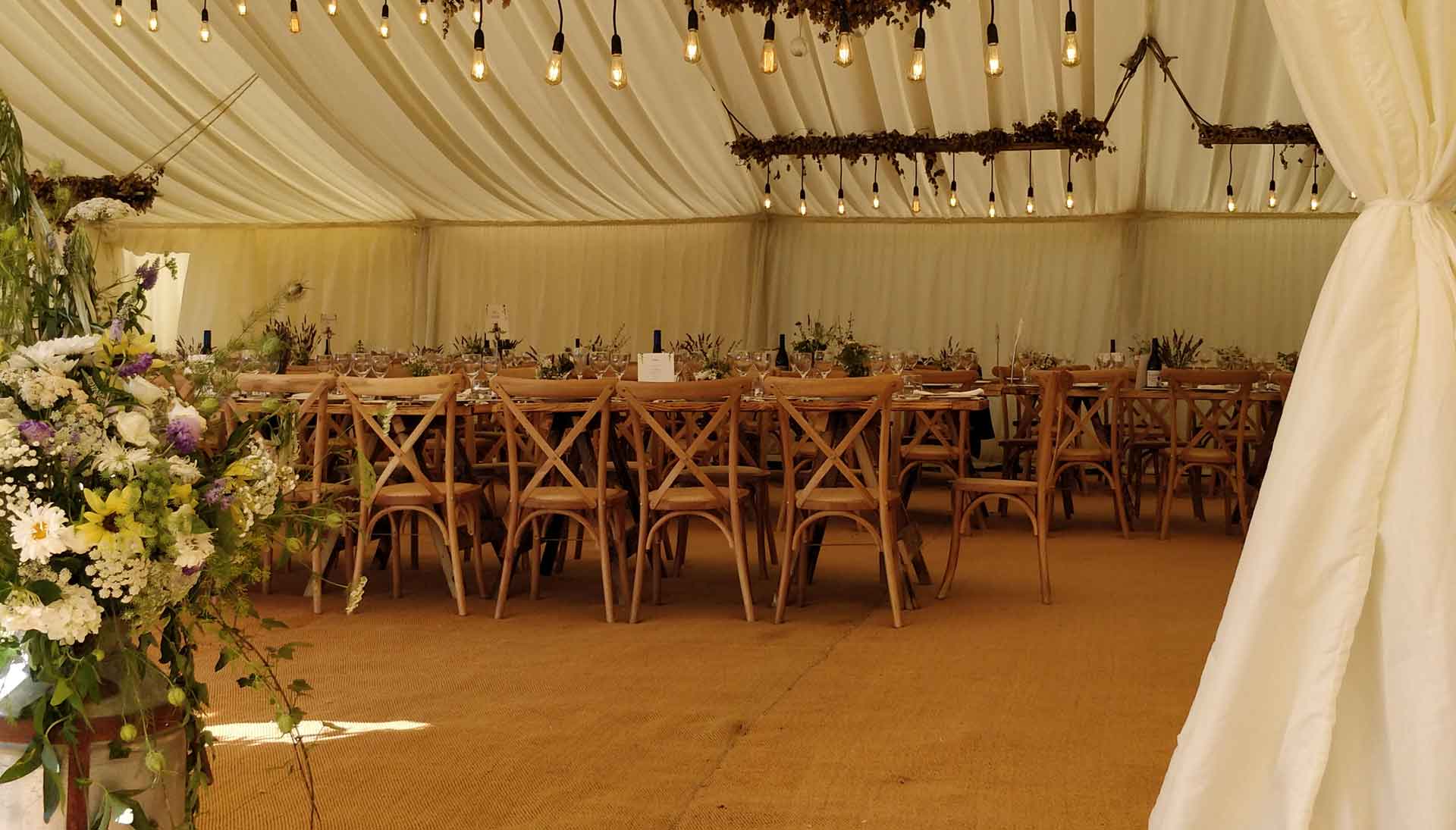 Finishing Touches For Your Event At Little Oak Farm Sussex